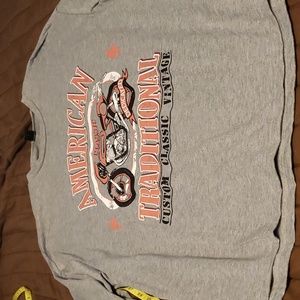 Lon sleeve gray shirt